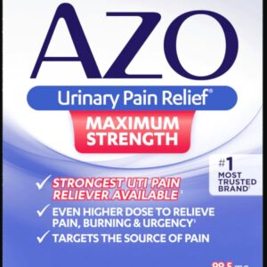 AZO Urinary Pain Relief Maximum Strength – 12 Tablets