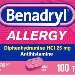 Benadryl Allergy Ultratabs – 100 ct