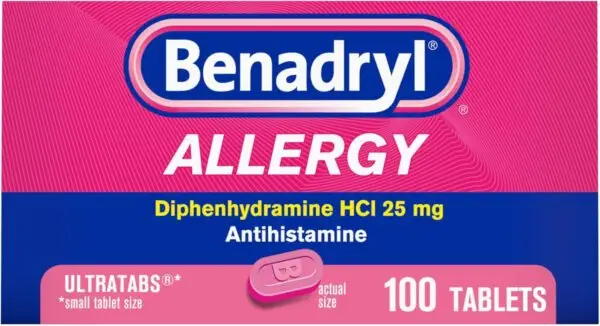 Benadryl Allergy Ultratabs – 100 ct