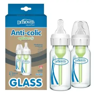 Dr. Brown’s Natural Flow Baby Bottle – 4 oz, 2-Pack