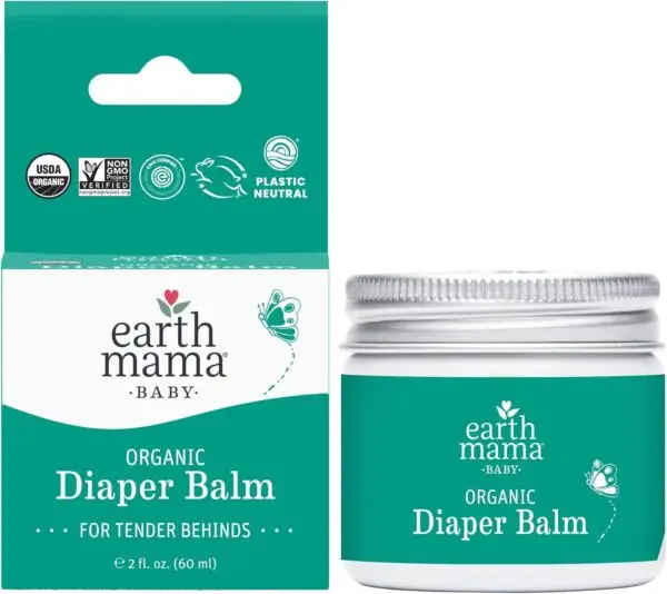 Earth Mama Organic Diaper Balm – 2 oz