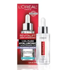 L’Oréal Paris Revitalift Derm Intensives 1.5% Hyaluronic Acid Serum – 1 oz