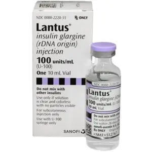 Lantus (Insulin Glargine) Injection – 100 Units/mL