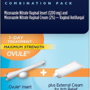 Monistat 3-Day Yeast Infection Treatment – Miconazole, Ovule Inserts