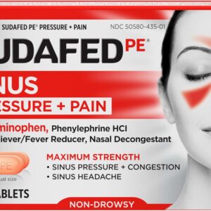 Sudafed PE Sinus Congestion – 24 ct