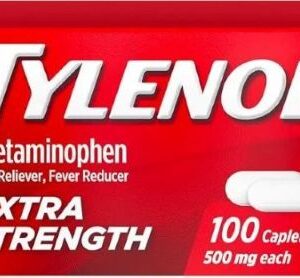 Tylenol Extra Strength Caplets – 100 ct