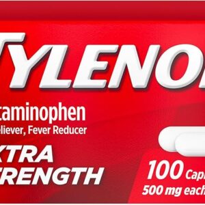 Tylenol Extra Strength Caplets – 100 ct