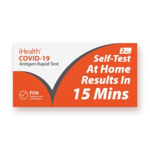 iHealth COVID-19 Antigen Rapid Test – 2 Tests/Box